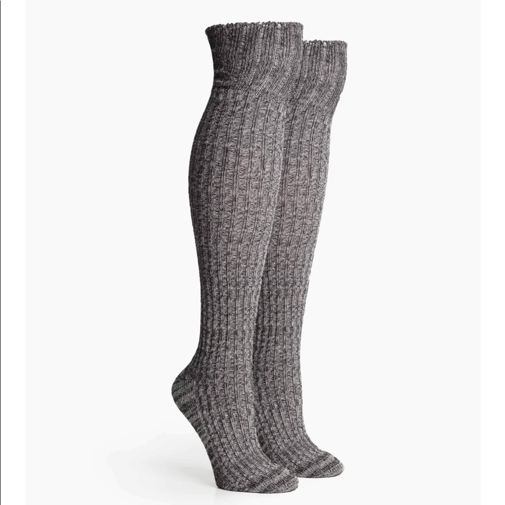 Richer Poorer Reina Over the Knee Textured Socks